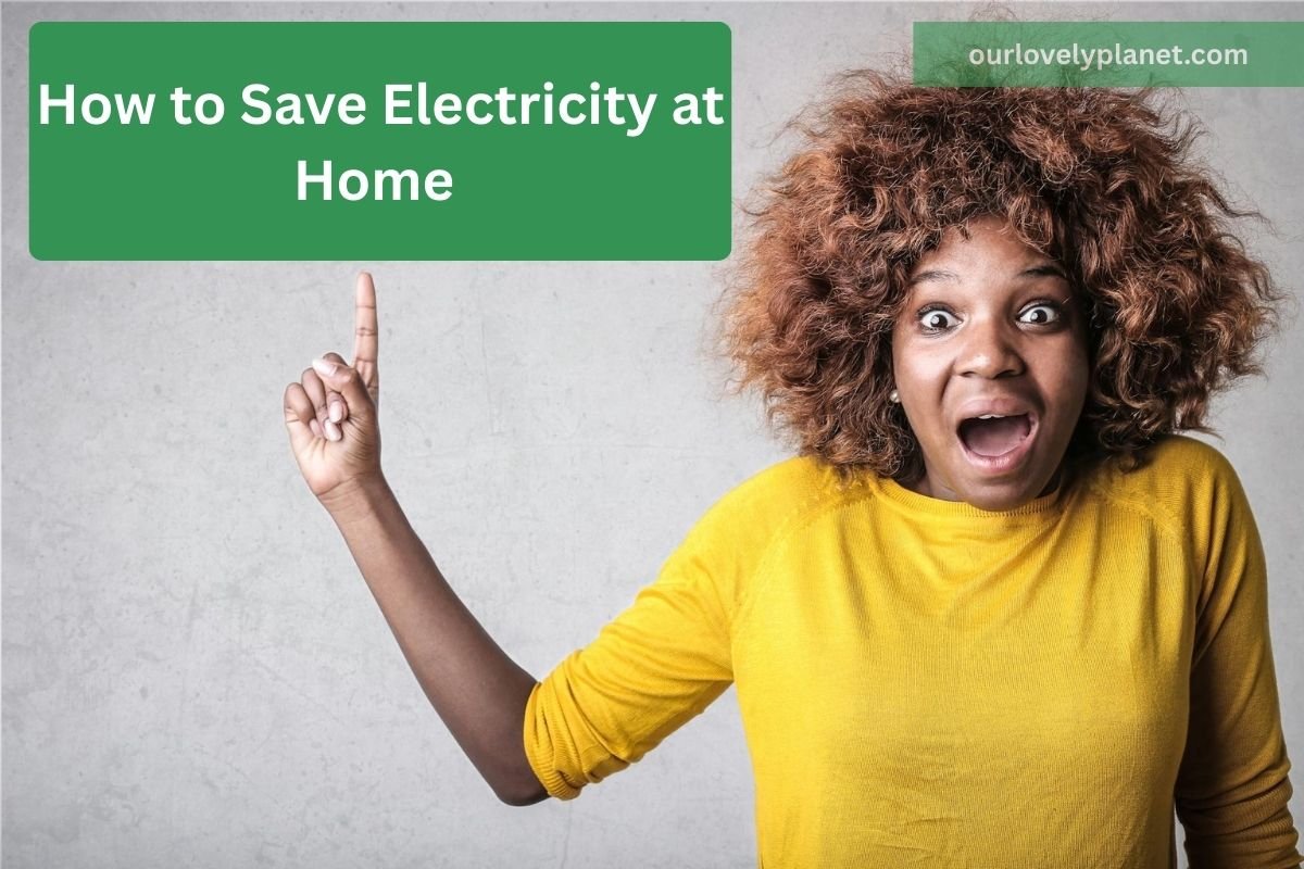 ways to save electricity