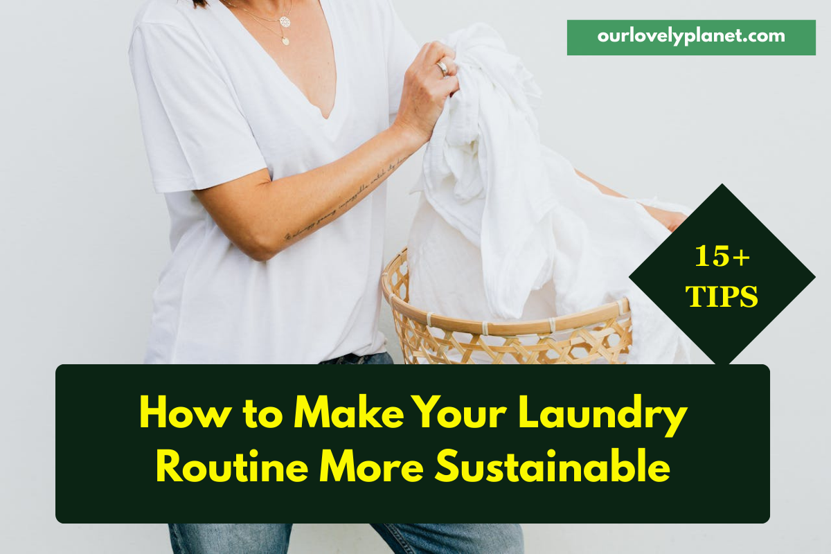 How to make laundry more sustainable