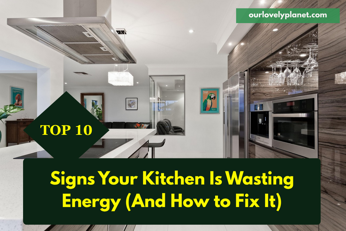 Signs kitchen is wasting energy